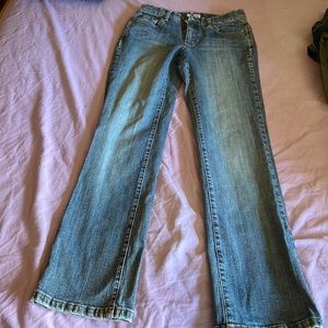 Classic Blue Straight Leg Jeans